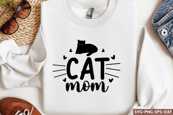 Cat Hair is My Glitter SVG, Cat Mom SVG
