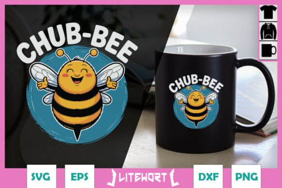 Chub-bee Chubby Funny Bee Puns SVG Review for Real Embroidery Projects