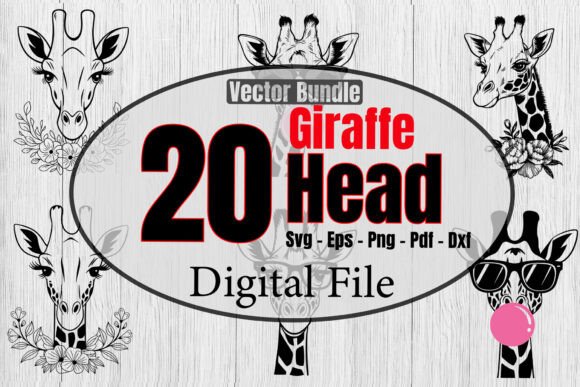Funny Giraffe Head Svg Bundle Review for Real Embroidery Use