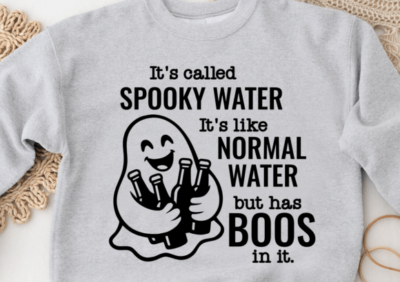 It's Called Spooky Water – It's Like Normal Water But Has Boos In It