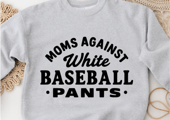 Moms Against White Baseball Pants SVG Review