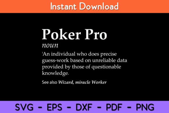 Poker Pro Definition Funny Noun: A Designer’s Real-World Embroidery Review