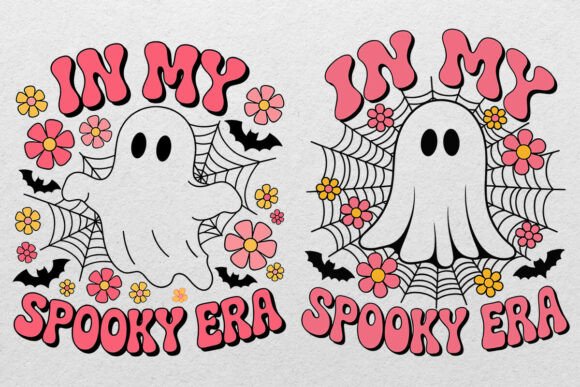 Spooky Charm in Stitch: Reviewing In My Spooky Era Svg, Cute Ghost Svg for Real Embroidery Use