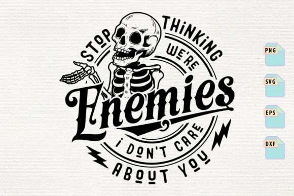 Stop Thinking We're Enemies Trendy Skull Review